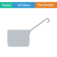 Image showing Kitchen pan icon