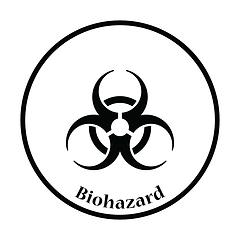 Image showing Biohazard icon