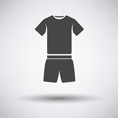 Image showing Fitness uniform  icon