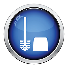 Image showing Toilet brush icon