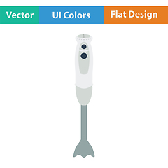 Image showing Hand blender icon