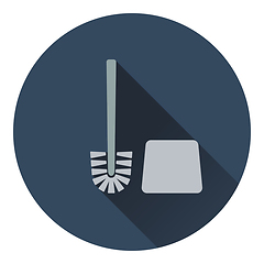 Image showing Toilet brush icon