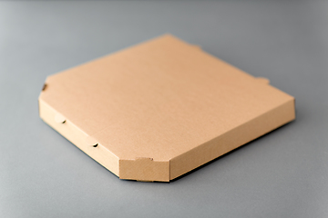 Image showing takeaway food or pizza in brown paper box