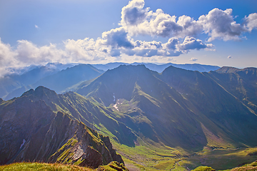 Image showing Beautiful summer landscape in the mountains