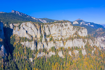 Image showing Mountain landscape late autumn