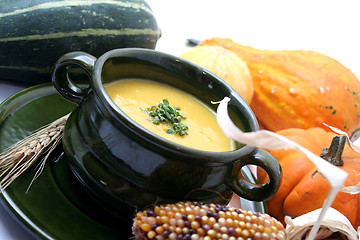 Image showing kürbissuppe