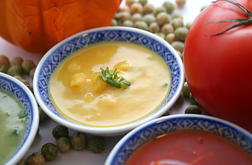 Image showing kürbissuppe