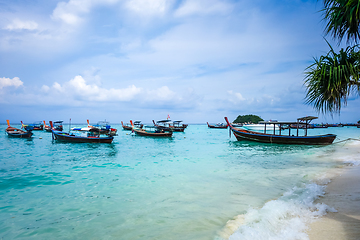 Image showing Tropical beach in Koh Lipe, Thailand