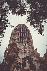 Image showing Wat Ratchaburana temple, Ayutthaya, Thailand
