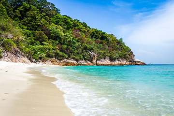 Image showing Romantic beach, Perhentian Islands, Terengganu, Malaysia