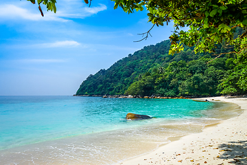 Image showing Turtle Beach, Perhentian Islands, Terengganu, Malaysia