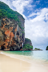 Image showing Phra Nang Beach in Krabi, Thailand