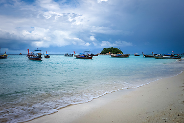 Image showing Tropical beach in Koh Lipe, Thailand