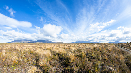 Image showing Mount Ruapehu volcano in New Zealand