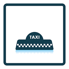 Image showing Taxi roof icon