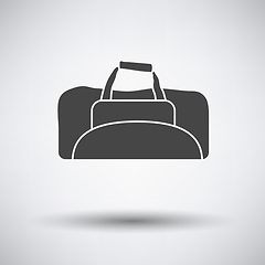 Image showing Fitness bag icon