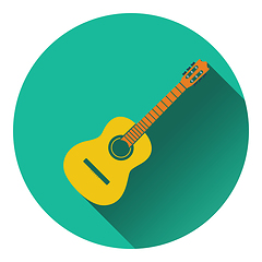 Image showing Acoustic guitar icon