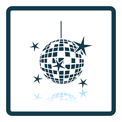 Image showing Night clubs disco sphere icon