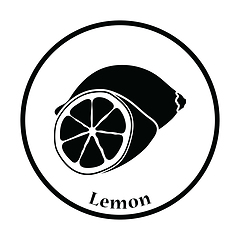 Image showing Icon of Lemon