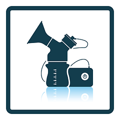 Image showing Electric breast pump icon