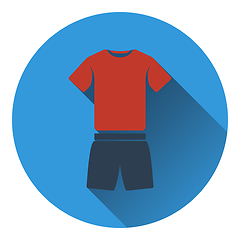 Image showing Icon of Fitness uniform 