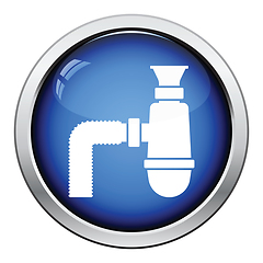 Image showing Bathroom siphon icon