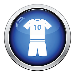 Image showing Icon of football uniform