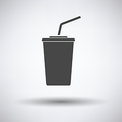 Image showing Cinema soda drink icon