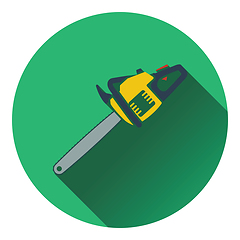 Image showing Icon of chain saw