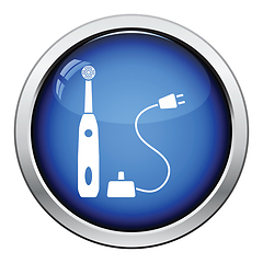 Image showing Electric toothbrush icon