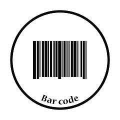 Image showing Bar code icon