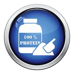 Image showing Protein conteiner icon