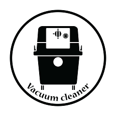 Image showing Icon of vacuum cleaner