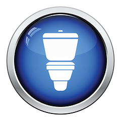 Image showing Toilet bowl icon