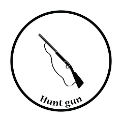 Image showing Hunt gun icon