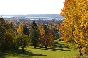 Image showing View over Oslo