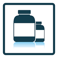 Image showing Pills container icon