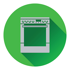 Image showing Kitchen main stove unit icon