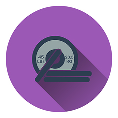 Image showing Icon of Barbell disks