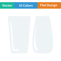 Image showing Two glasses icon