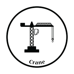 Image showing Icon of crane