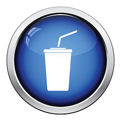 Image showing Cinema soda drink icon