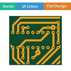 Image showing Circuit board icon