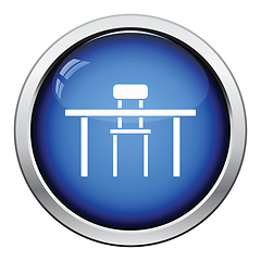 Image showing Table and chair icon