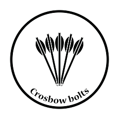 Image showing Crossbow bolts icon