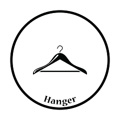 Image showing Cloth hanger icon