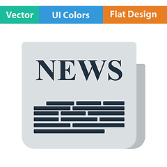 Image showing Newspaper icon