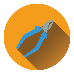 Image showing Icon of pliers