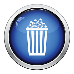 Image showing Cinema popcorn icon