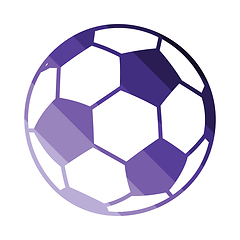 Image showing Soccer ball icon